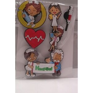 Shoe Charms for Crocs featuring 	Nurses	A4